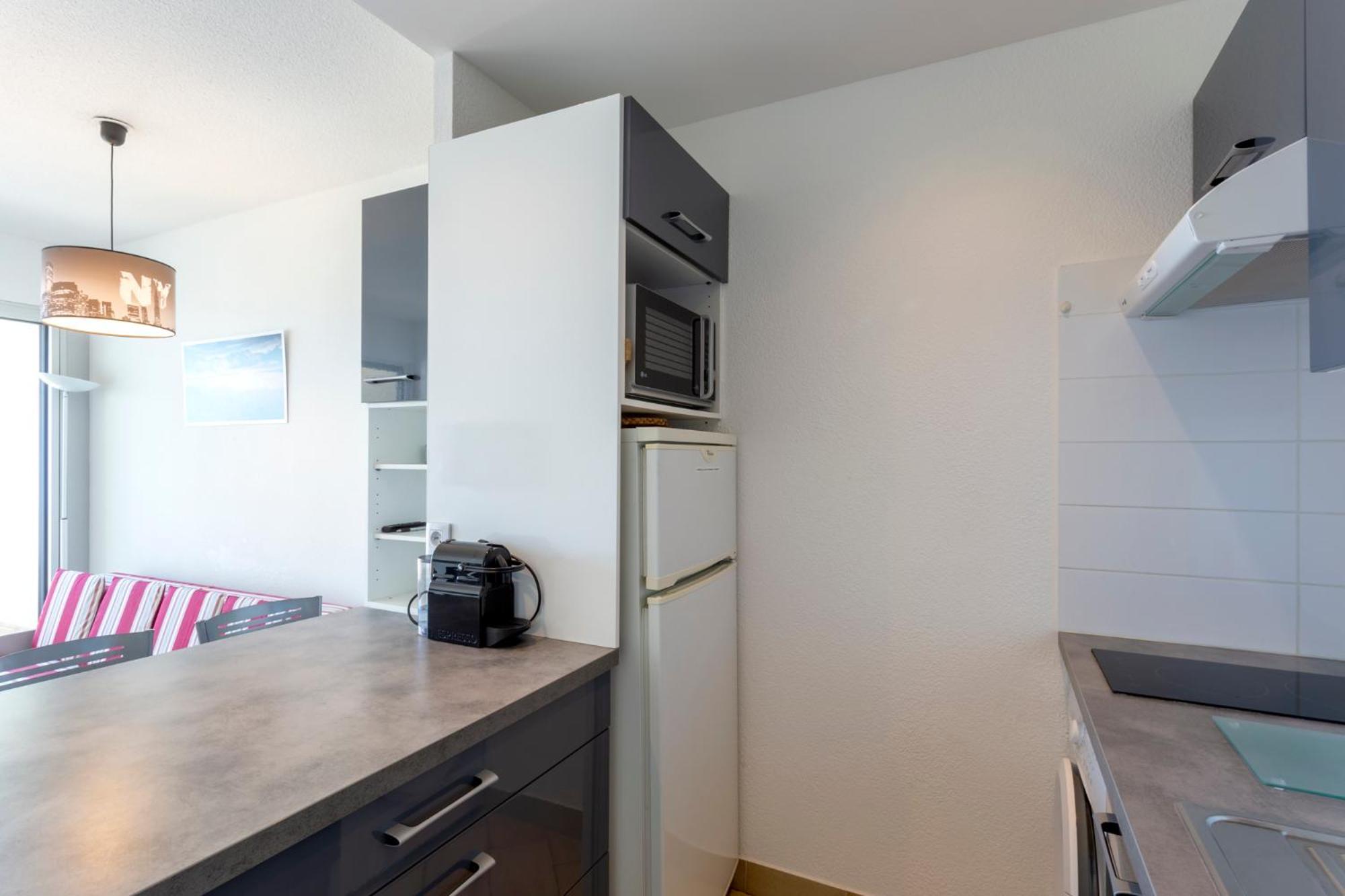 Chez Fabienne - Superbe Appartement Avec Vue Sur La Mer Et Parking La Grande-Motte Kültér fotó
