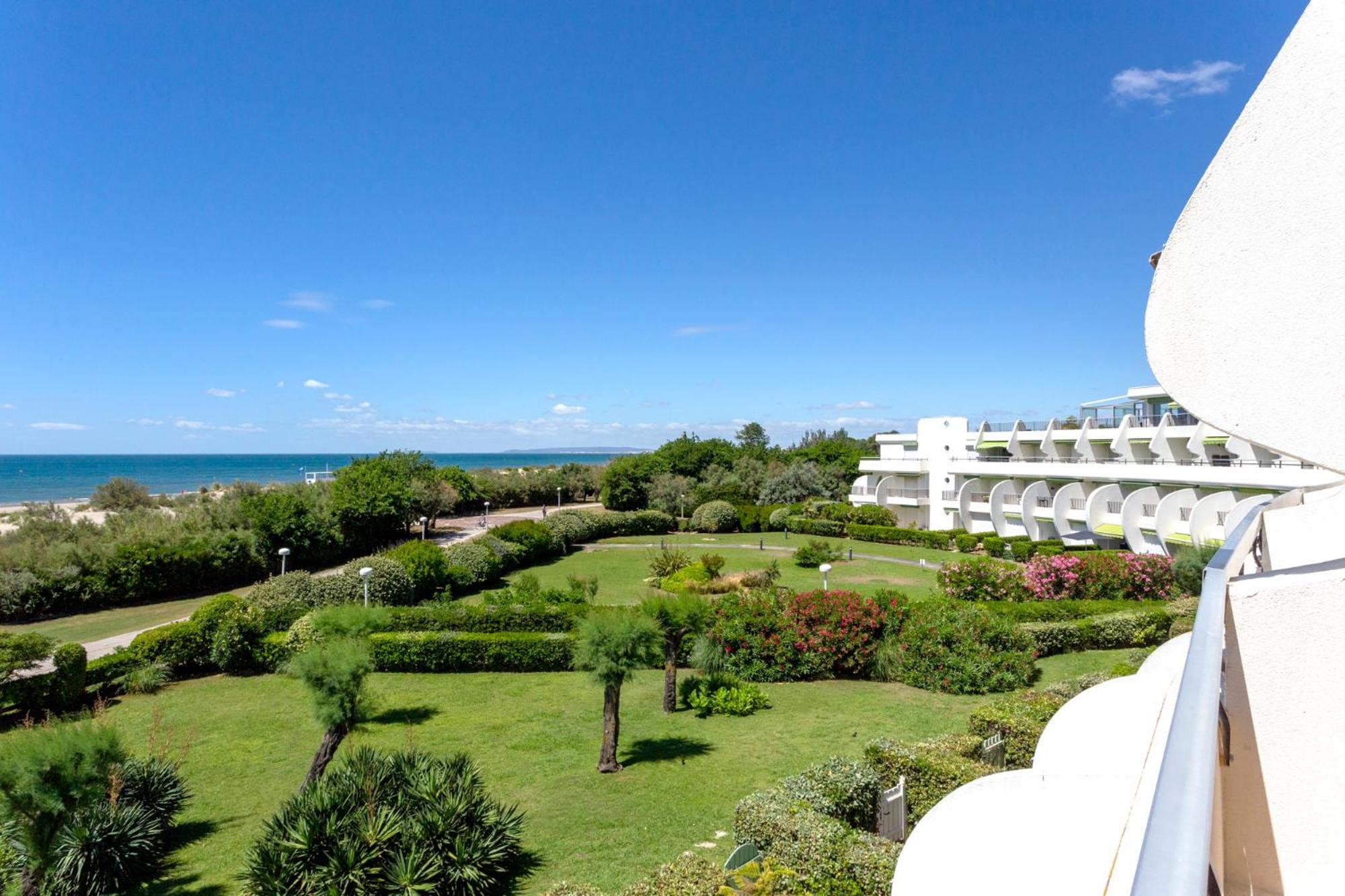 Chez Fabienne - Superbe Appartement Avec Vue Sur La Mer Et Parking La Grande-Motte Kültér fotó
